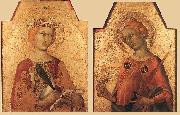 St Catherine and St Lucy Simone Martini